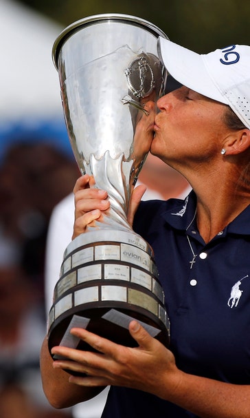Angela Stanford wins Evian for first major title